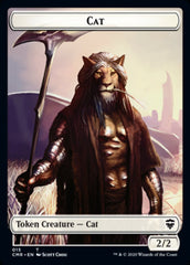 Cat // Soldier Double-Sided Token [Commander Legends Tokens] | Total Play