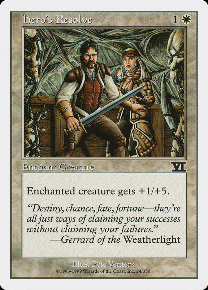 Hero's Resolve [Classic Sixth Edition] | Total Play