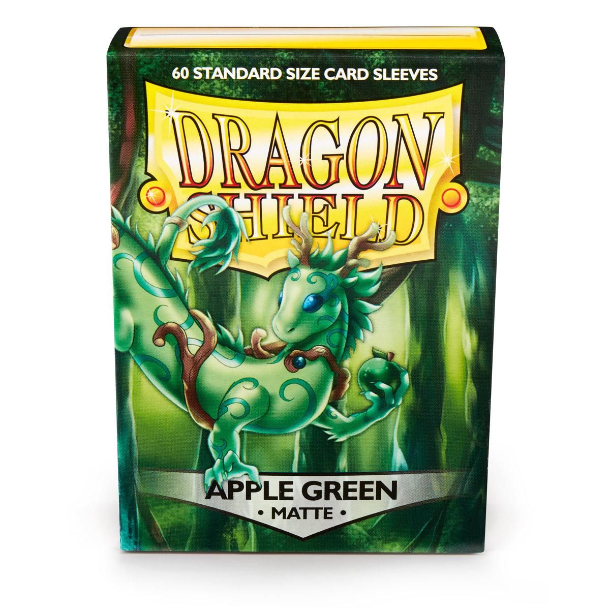 Dragon Shield: Standard 60ct Sleeves - Apple Green (Matte) | Total Play
