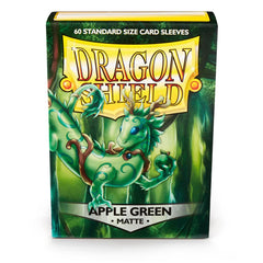 Dragon Shield: Standard 60ct Sleeves - Apple Green (Matte) | Total Play