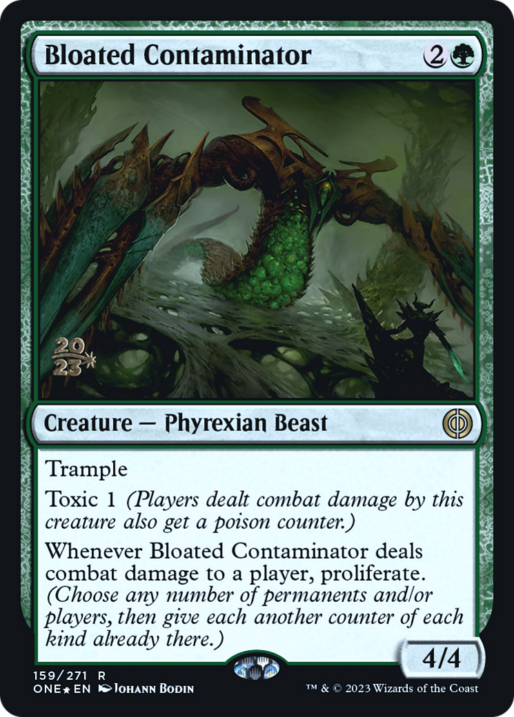 Bloated Contaminator [Phyrexia: All Will Be One Prerelease Promos] | Total Play