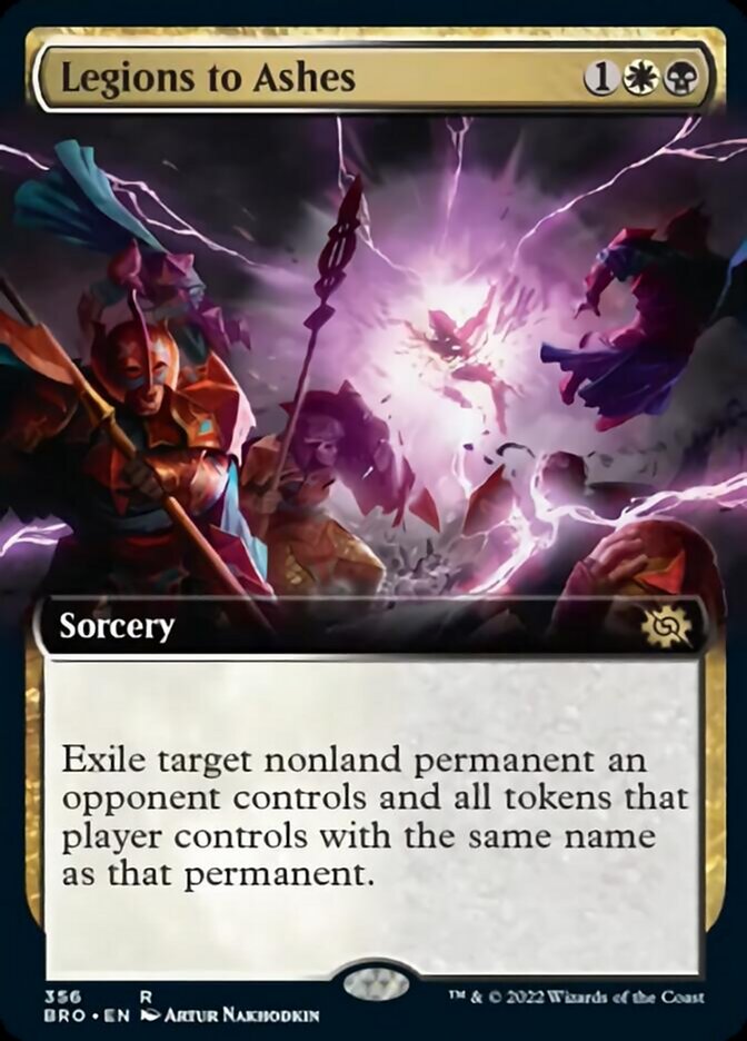 Legions to Ashes (Extended Art) [The Brothers' War] | Total Play