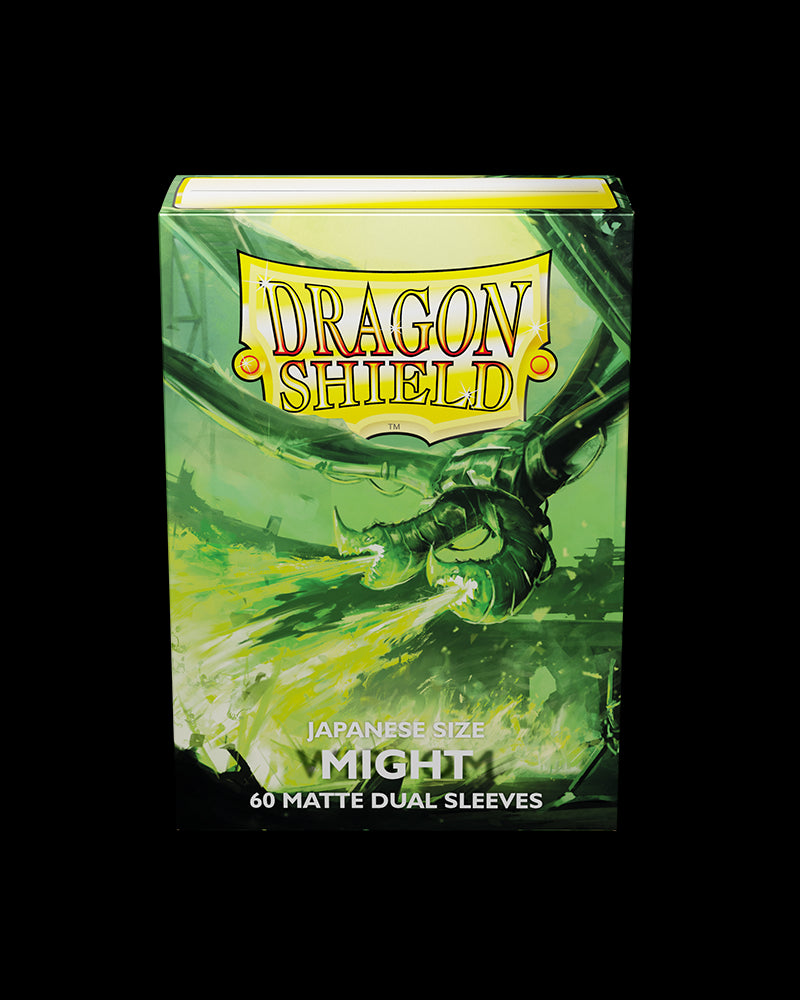 Dragon Shield: Japanese Size 60ct Sleeves - Might (Dual Matte) | Total Play