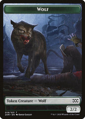 Copy // Wolf Double-Sided Token [Double Masters Tokens] | Total Play