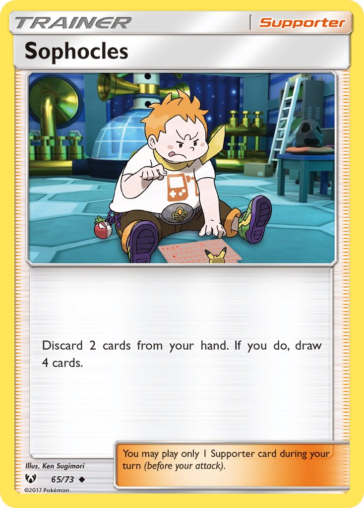 Sophocles (65/73) [Sun & Moon: Shining Legends] | Total Play