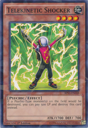 Telekinetic Shocker [BP03-EN048] Shatterfoil Rare | Total Play