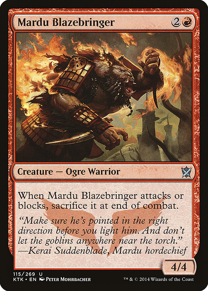 Mardu Blazebringer [Khans of Tarkir] | Total Play