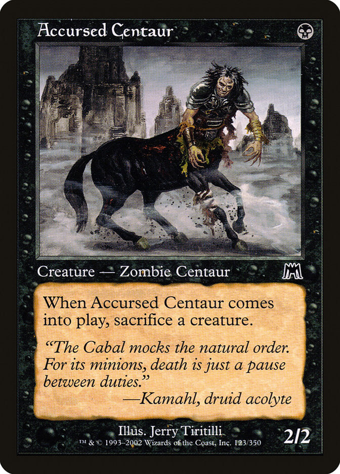 Accursed Centaur [Onslaught] | Total Play