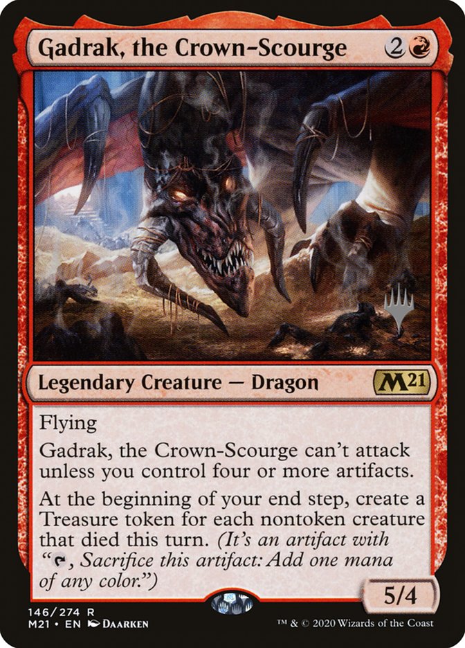 Gadrak, the Crown-Scourge (Promo Pack) [Core Set 2021 Promos] | Total Play