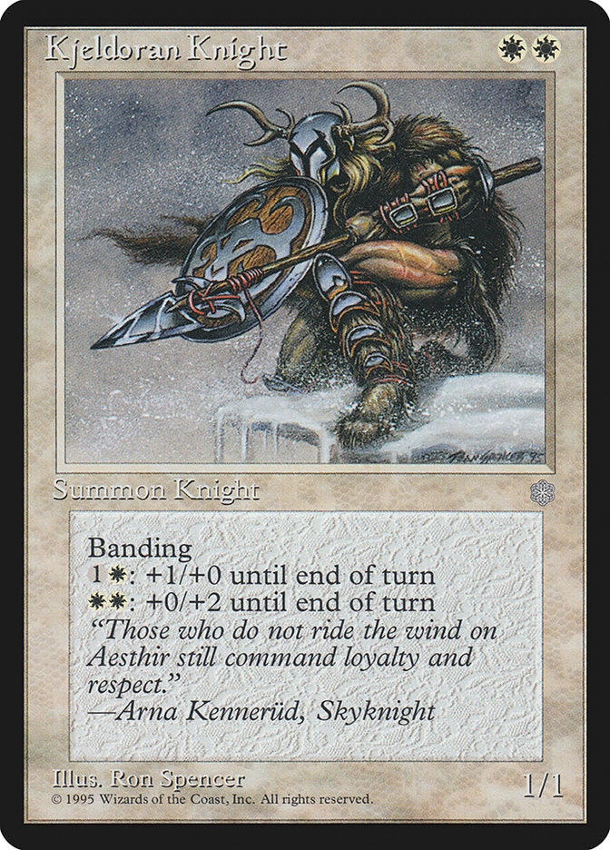 Kjeldoran Knight [Ice Age] | Total Play