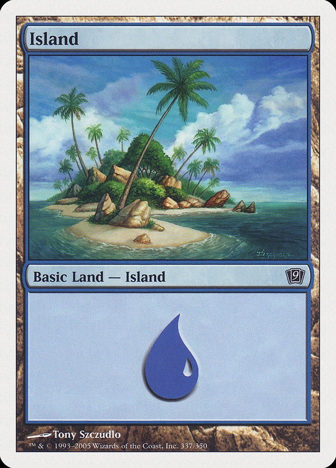 Island (337) [Ninth Edition] | Total Play