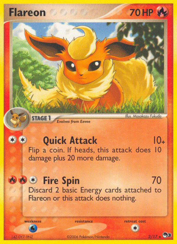 Flareon (2/17) [POP Series 3] | Total Play