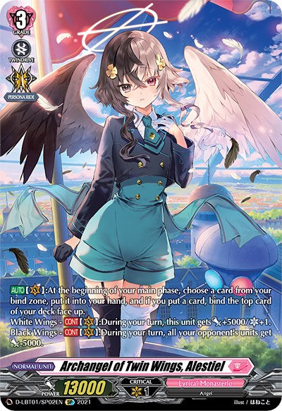 Archangel of Twin Wings, Alestiel (D-LBT01/SP02EN) [Lyrical Melody] | Total Play