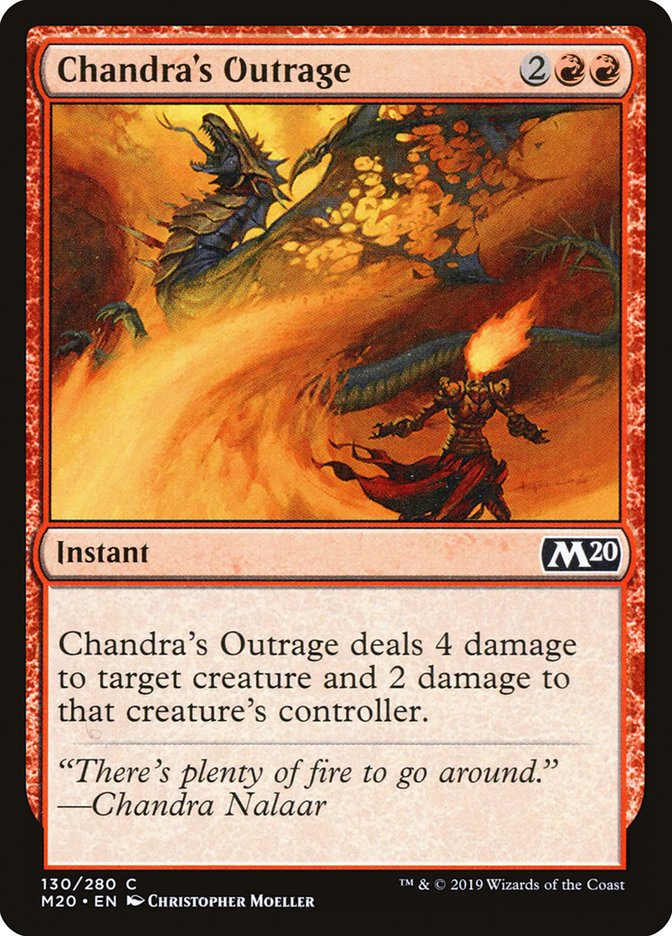 Chandra's Outrage [Core Set 2020] | Total Play