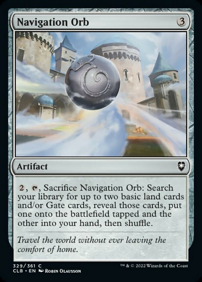 Navigation Orb [Commander Legends: Battle for Baldur's Gate] | Total Play