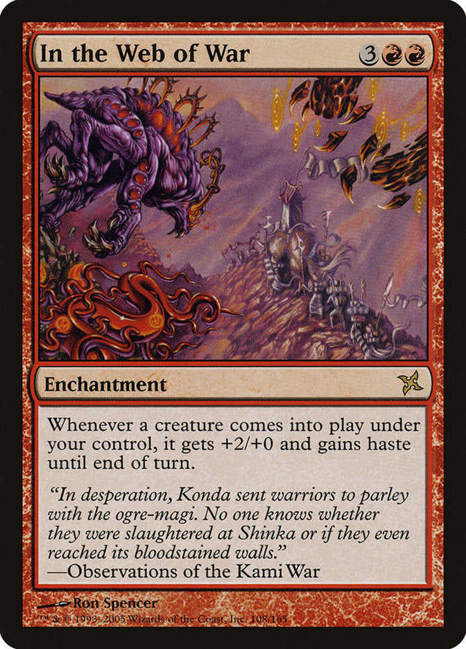 In the Web of War [Betrayers of Kamigawa] | Total Play