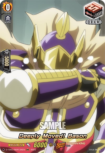 Deeply Moved! Bason (D-TB03/SKR134EN) [Shaman King] | Total Play