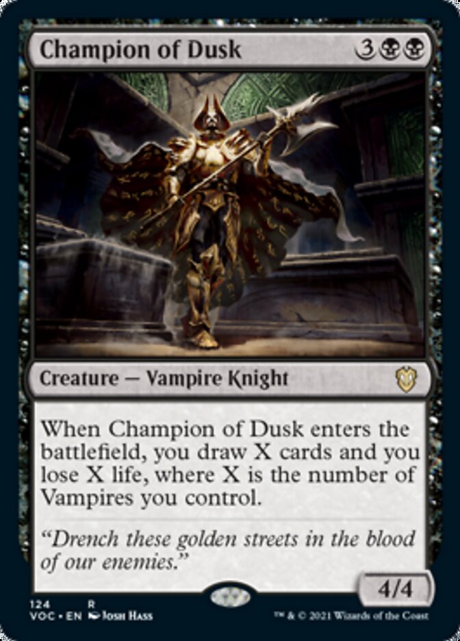 Champion of Dusk [Innistrad: Crimson Vow Commander] | Total Play