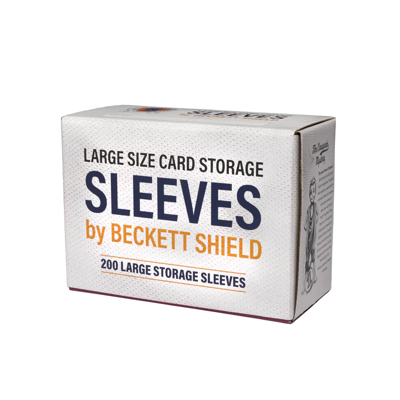 Beckett Shield: Storage Sleeves - Large (200-Pack) | Total Play