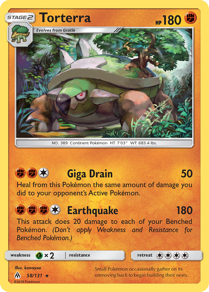 Torterra (58/131) [Sun & Moon: Forbidden Light] | Total Play