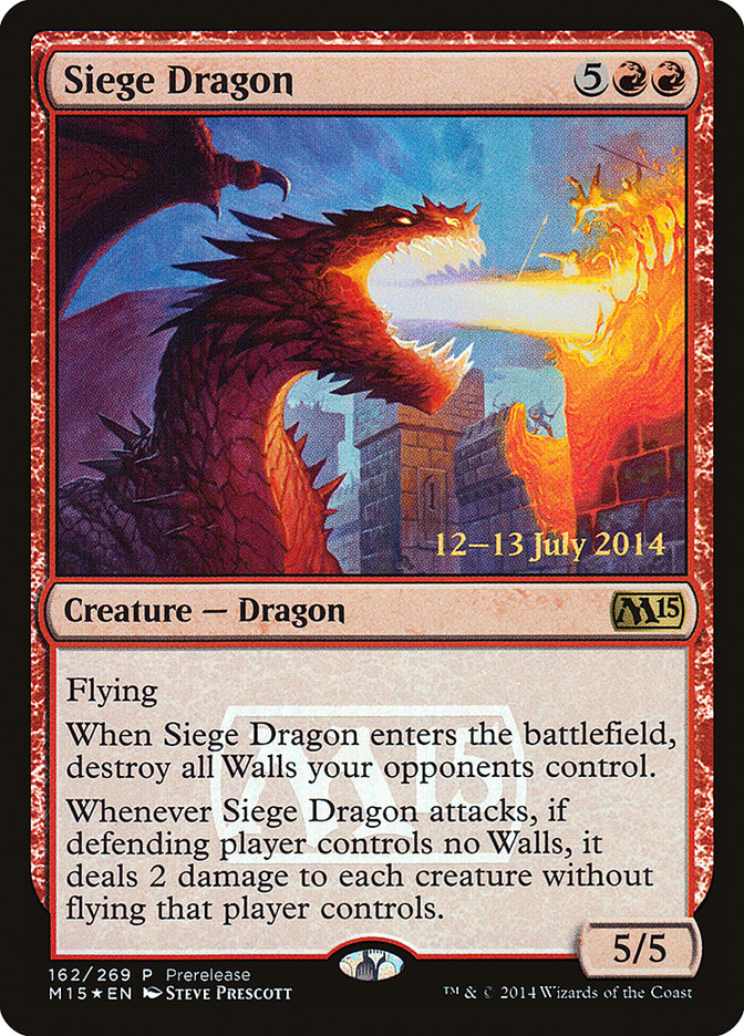 Siege Dragon [Magic 2015 Promos] | Total Play