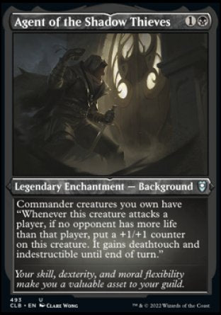 Agent of the Shadow Thieves (Foil Etched) [Commander Legends: Battle for Baldur's Gate] | Total Play