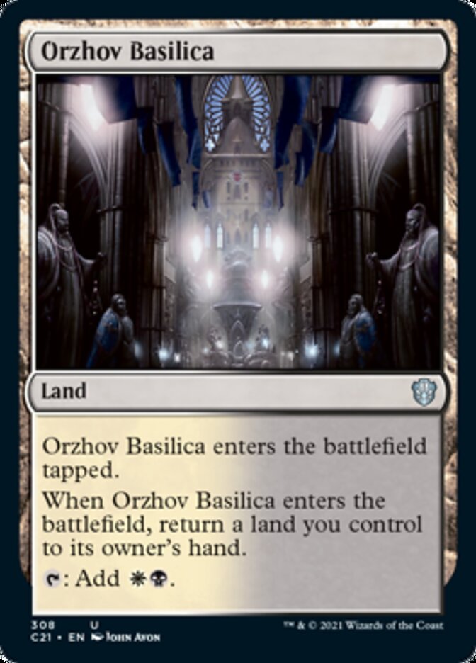 Orzhov Basilica [Commander 2021] | Total Play
