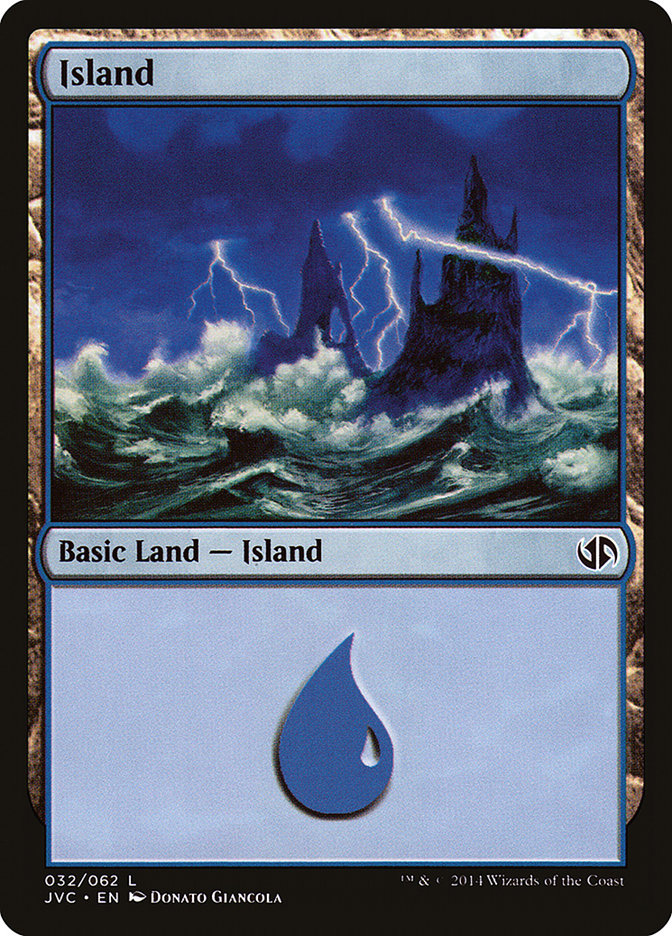 Island (32) [Duel Decks Anthology] | Total Play