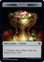 Treasure // Tibalt, Cosmic Impostor Emblem Double-Sided Token [Kaldheim Tokens] | Total Play