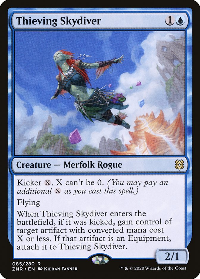 Thieving Skydiver [Zendikar Rising] | Total Play