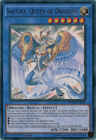 Saffira, Queen of Dragons [DUEA-EN050] Ultra Rare | Total Play