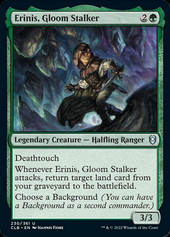 Erinis, Gloom Stalker [Commander Legends: Battle for Baldur's Gate] | Total Play