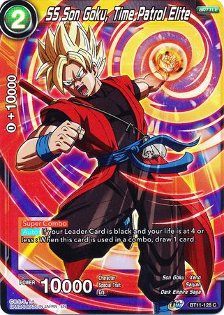 SS Son Goku, Time Patrol Elite (BT11-128) [Vermilion Bloodline 2nd Edition] | Total Play