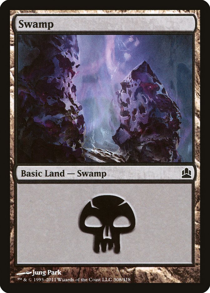 Swamp (308) [Commander 2011] | Total Play