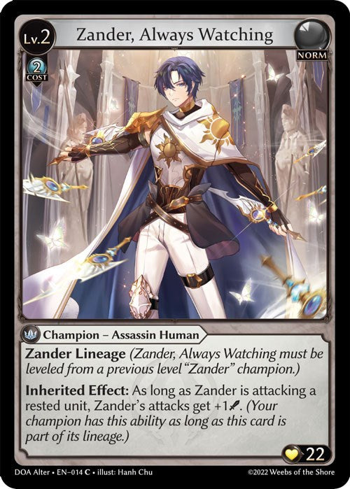 Zander, Always Watching (014) [Dawn of Ashes: Alter Edition] | Total Play