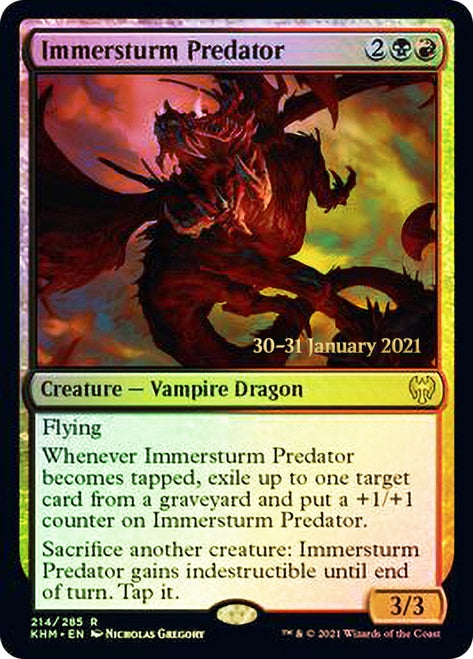 Immersturm Predator [Kaldheim Prerelease Promos] | Total Play