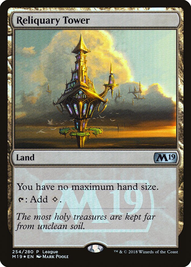 Reliquary Tower (League) [Core Set 2019 Promos] | Total Play