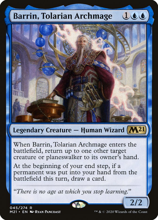 Barrin, Tolarian Archmage [Core Set 2021] | Total Play