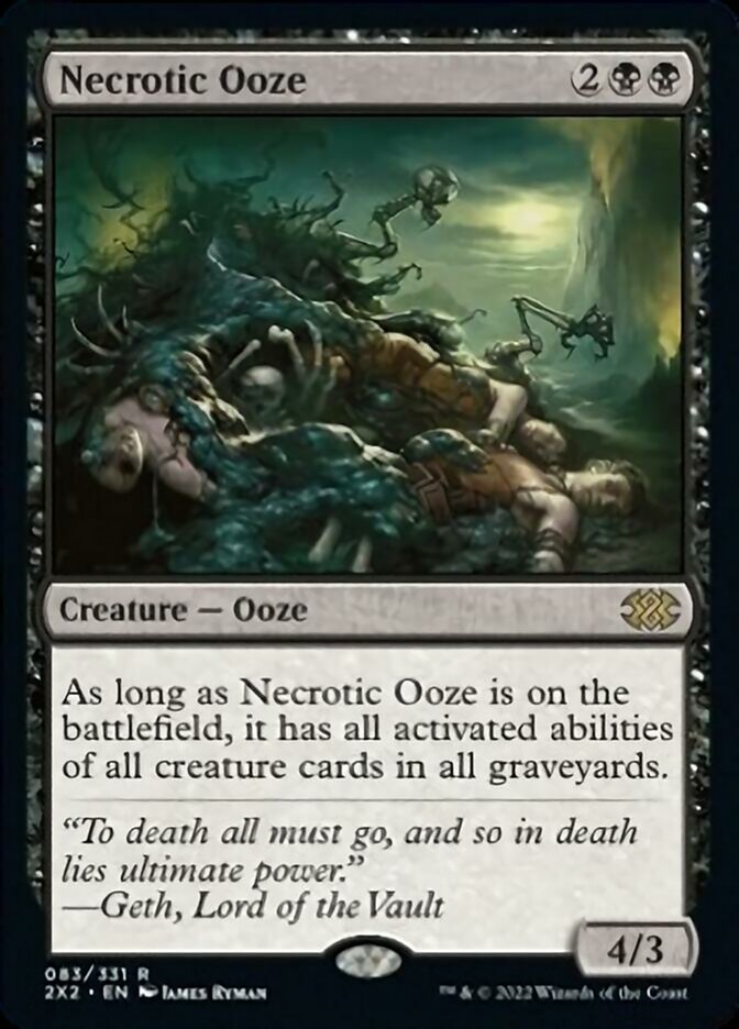 Necrotic Ooze [Double Masters 2022] | Total Play