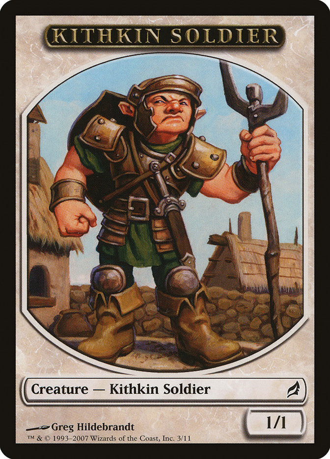 Kithkin Soldier Token [Lorwyn Tokens] | Total Play