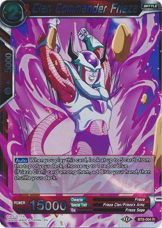 Clan Commander Frieza (BT9-004) [Universal Onslaught] | Total Play