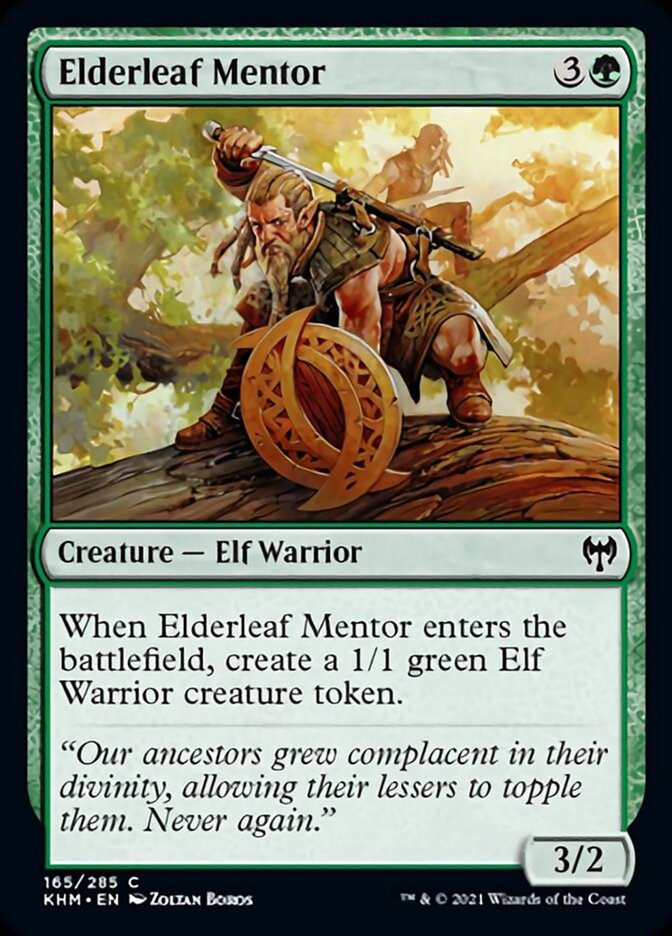 Elderleaf Mentor [Kaldheim] | Total Play