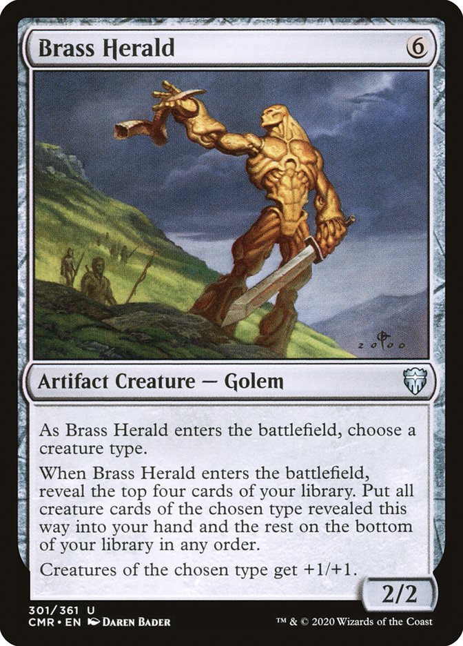 Brass Herald [Commander Legends] | Total Play