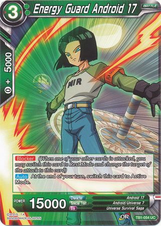 Energy Guard Android 17 (TB1-054) [The Tournament of Power] | Total Play