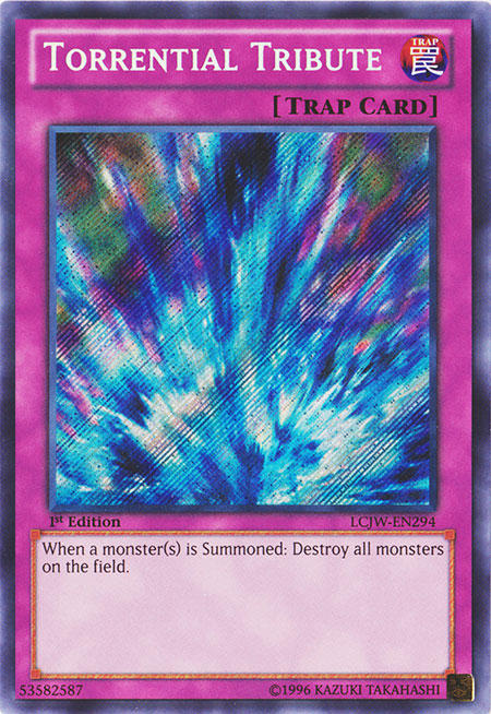 Torrential Tribute [LCJW-EN294] Secret Rare | Total Play