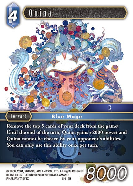 Quina [Opus VIII] | Total Play