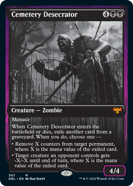 Cemetery Desecrator [Innistrad: Double Feature] | Total Play