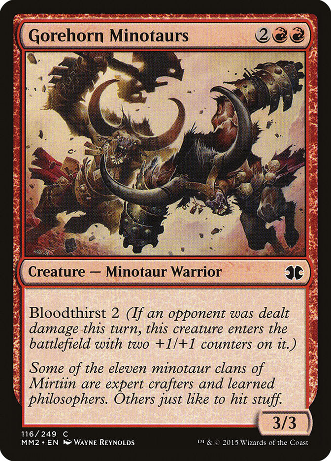 Gorehorn Minotaurs [Modern Masters 2015] | Total Play