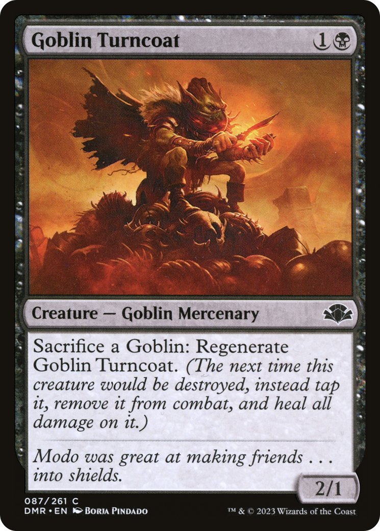 Goblin Turncoat [Dominaria Remastered] | Total Play