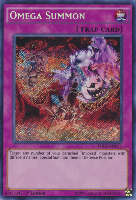 Omega Summon [FUEN-EN037] Secret Rare | Total Play